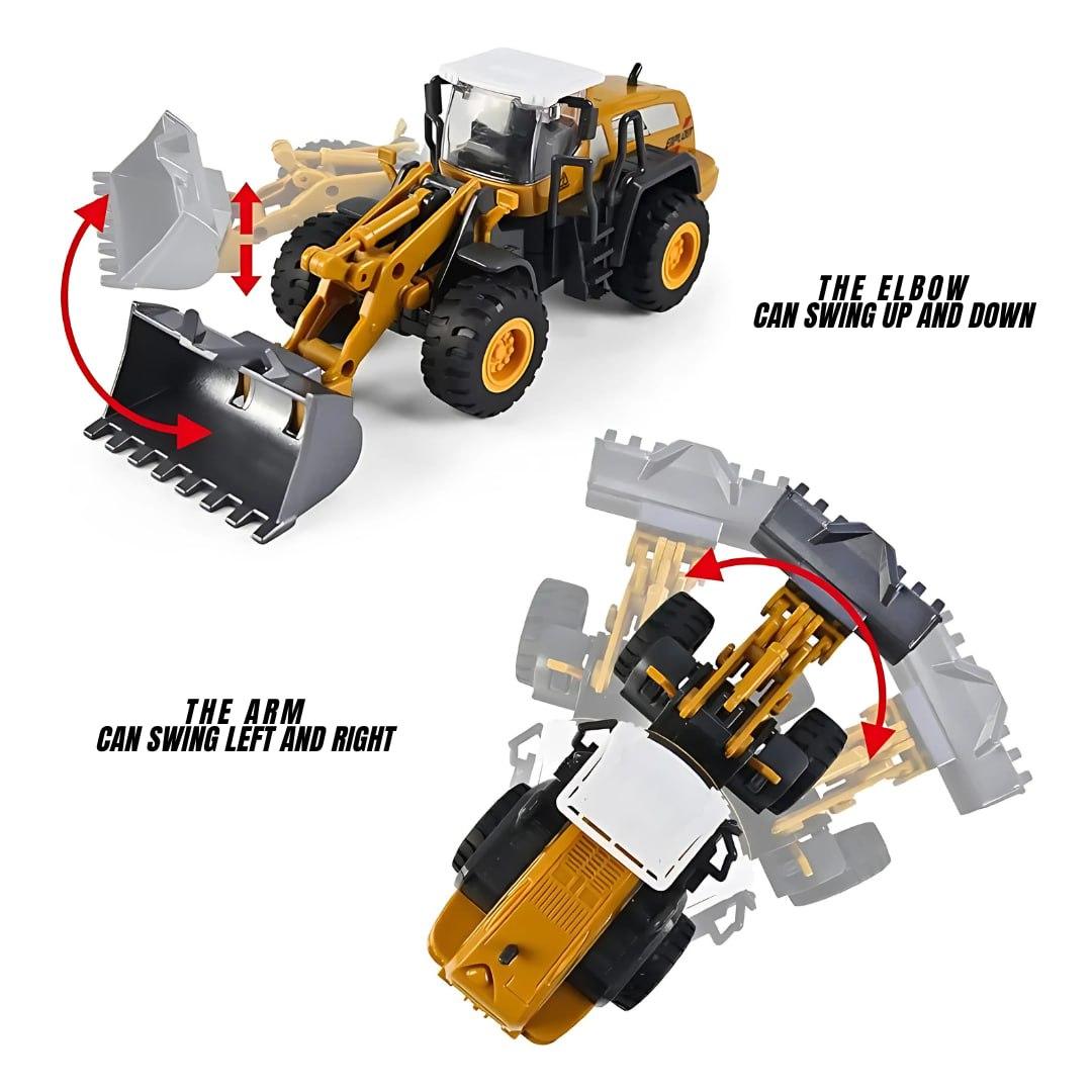 GLW Bulldozer Inertial Driving Diecast