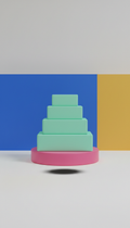 Mint Green Stacking Blocks Set
