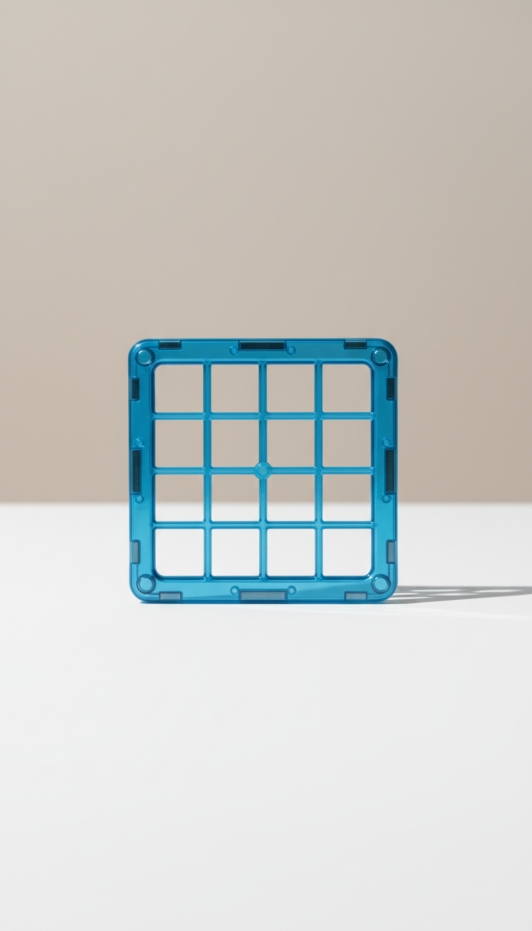 Magnetic Building Tiles Deluxe Set