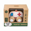 Handcrafted Crayon Car – Ambulance