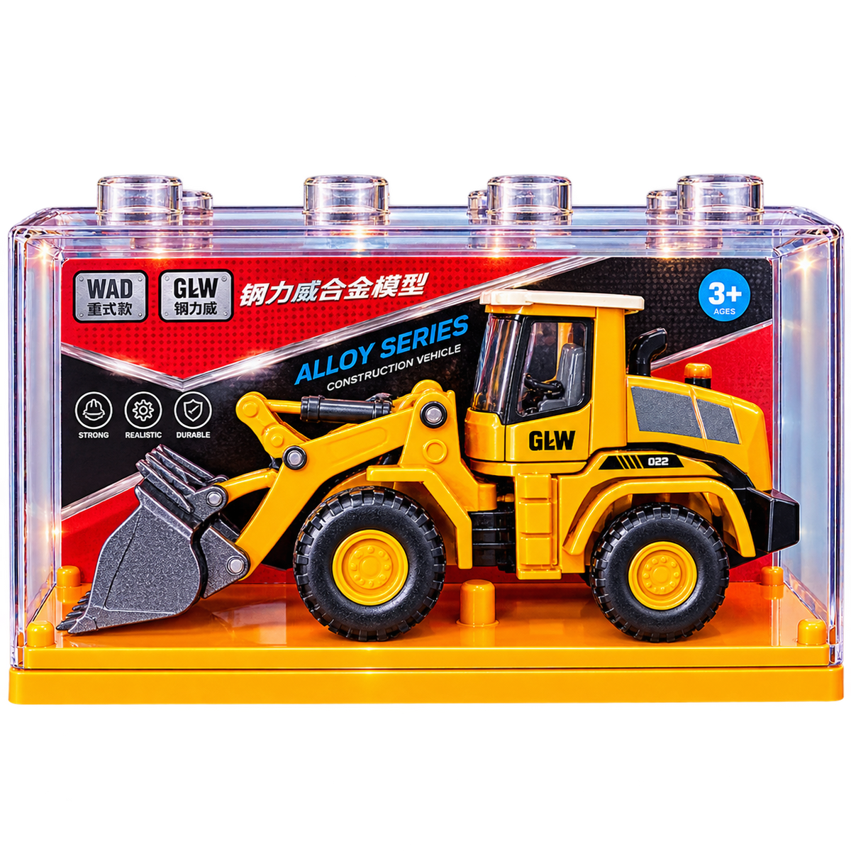GLW Bulldozer Inertial Driving Diecast