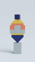 Indigo Muse stacking blocks