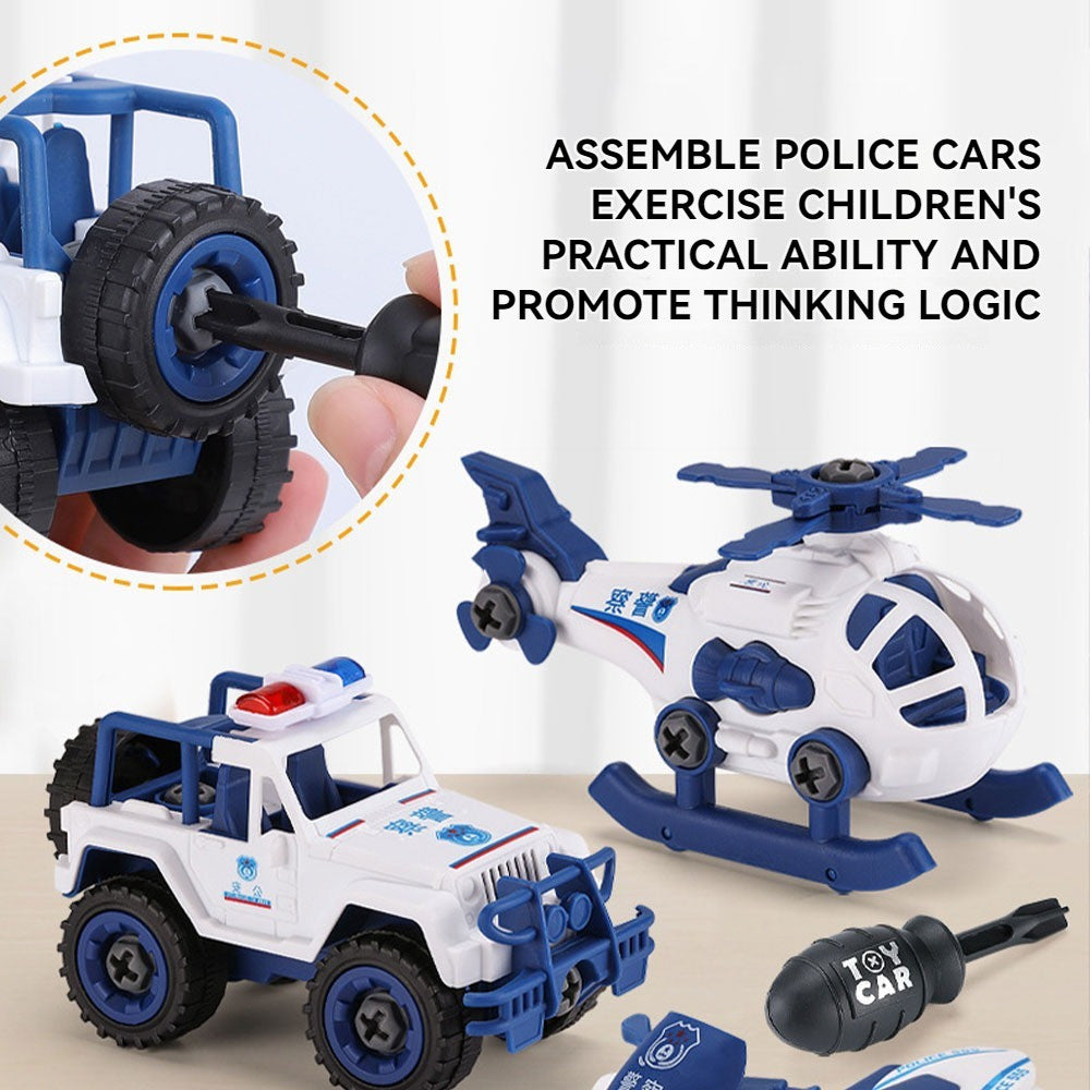 Police Vehicles DIY Set