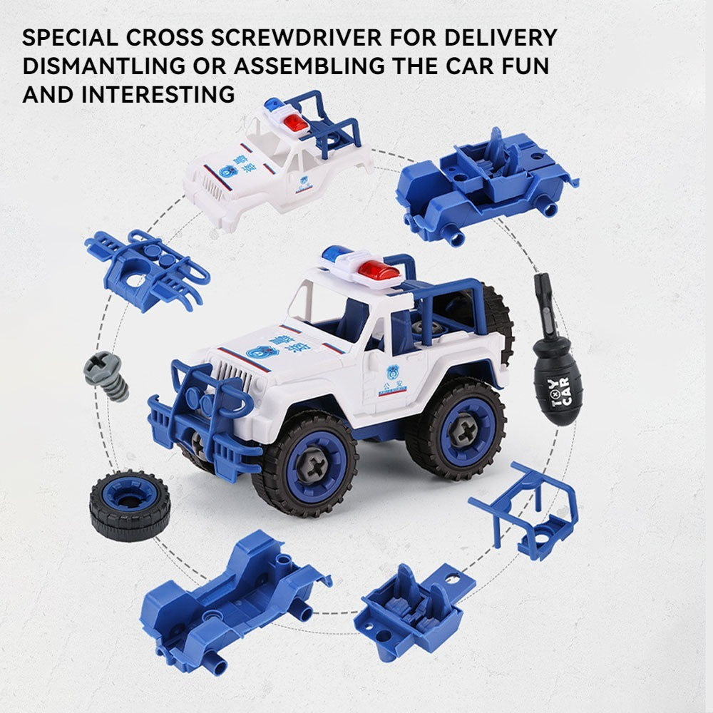 Police Vehicles DIY Set